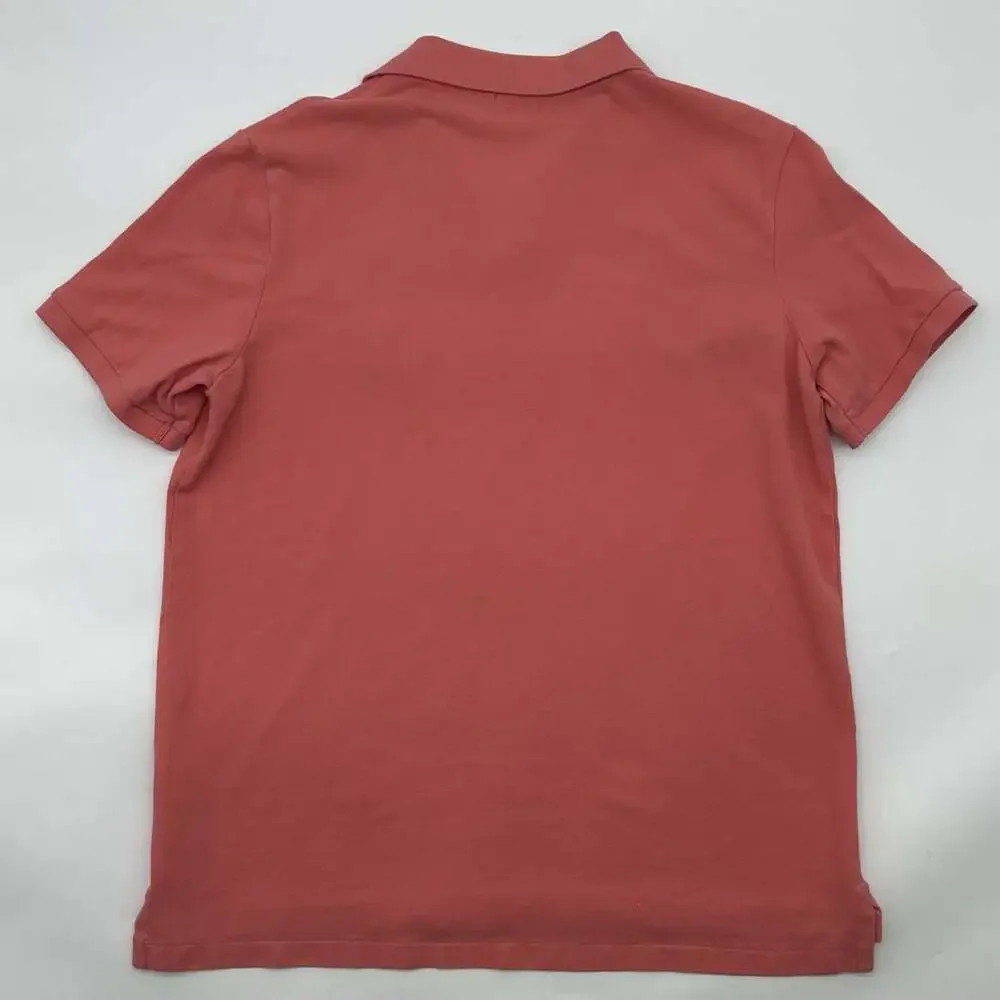 Polo Ralph Lauren Classic Fit Size Large Pink Rainbow Pride Pony Logo Polo Shirt